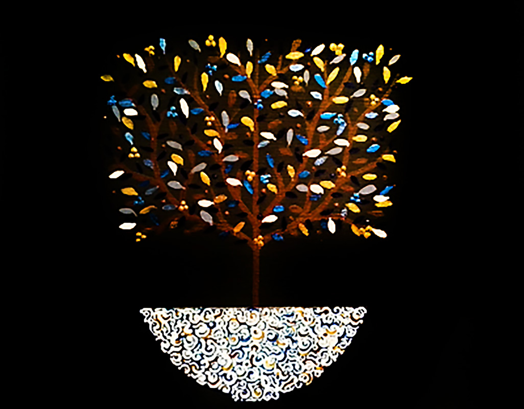 Silvia Karamfilova Art "Square tree"