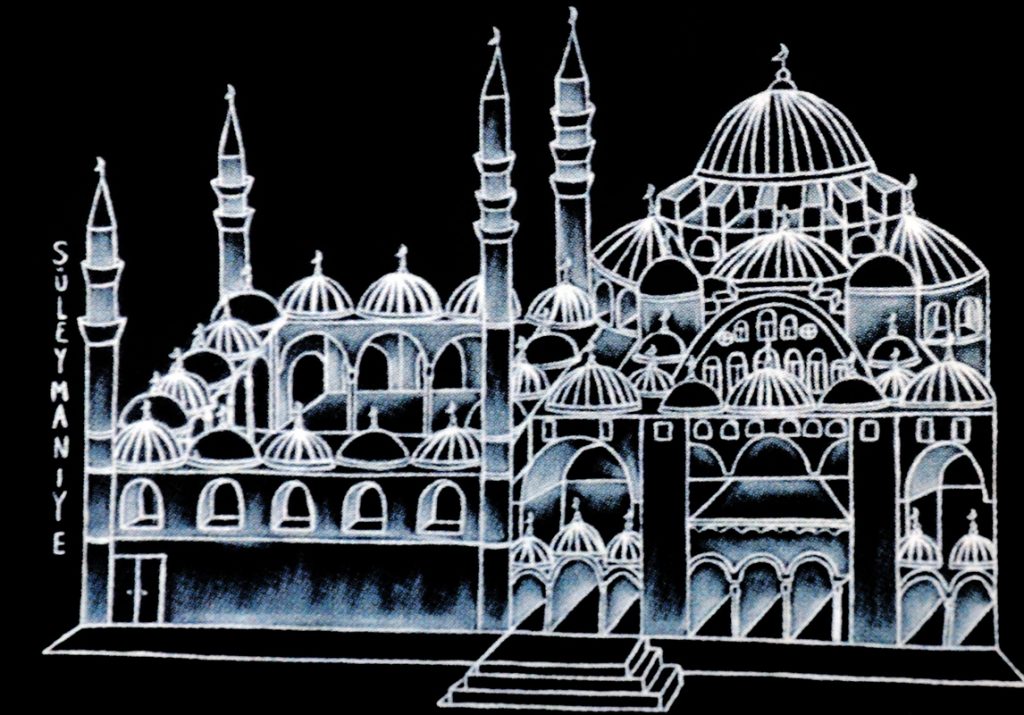 Silvia Karamfilova Art "Suleymanie mosque istanbul"