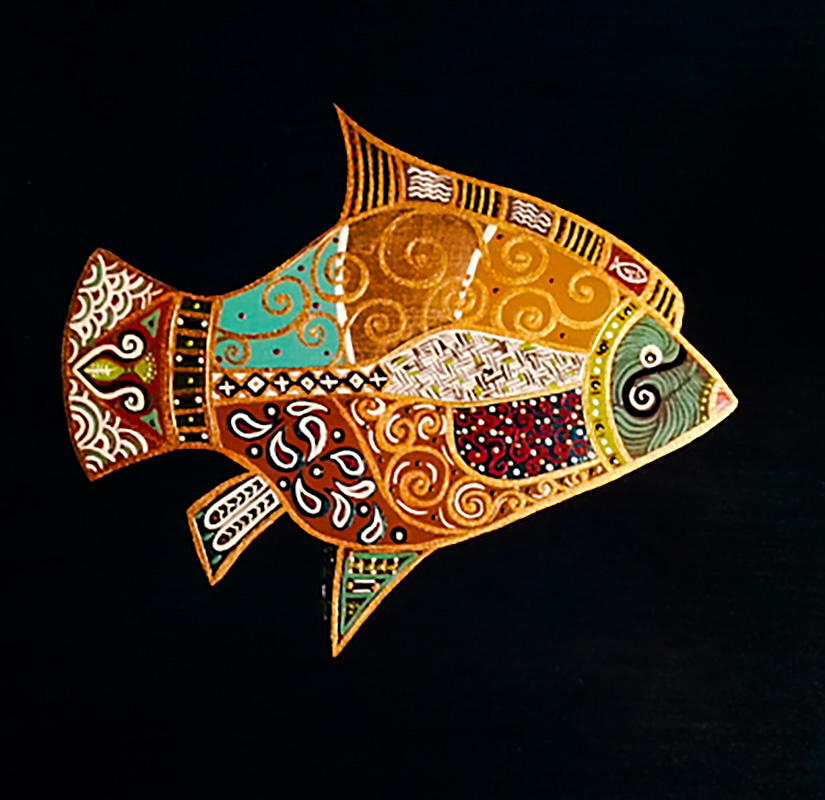 Silvia Karamfilova Art "The golden fish I"