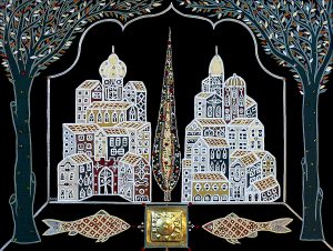 Silvia Karamfilova Art "The holy city"