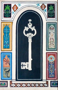 Silvia Karamfilova painting "The key which opens doors"