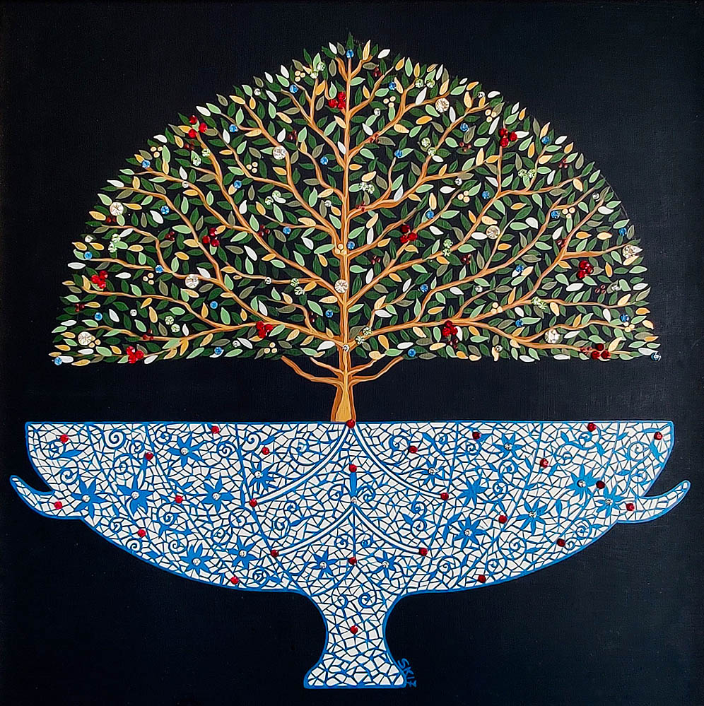 Silvia Karamfilova Art "Enchanted tree"